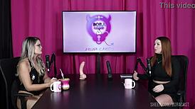 Safada gets naked, pussy licked, wet after talking fetishes.