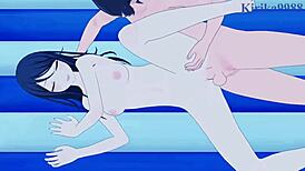 ichika and ena have intense sex.