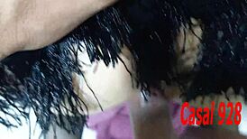 Amateur close-up pussy fuck with brazilian wife.