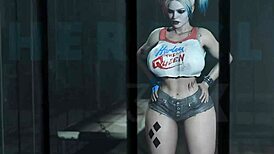 Harley in an animated adventure