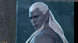 Baldur's Gate 3 Naked Halsin Gay Sex