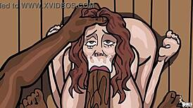 Huge cock vampire Isiah Maxwell dominates and pounds his submissive servant hard.