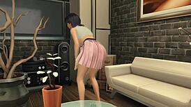 Sex With A Friend's Girlfriend While He Went To The Store - 18 Year Old Gangbang