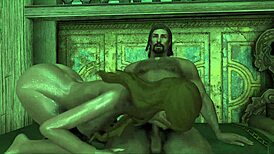 the dragonhorn vol0 with monster anime hentai action