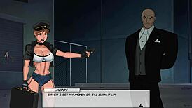 hey, in dc comics something unlimited part 104, leash training with young brunette