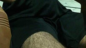 indian desi guy jerks off in homemade clip