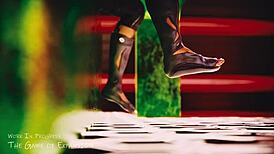 Giantess giant woman growth 3d model animation with big ass tits