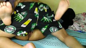 socad�o enjoys couple time with tattooed beauty