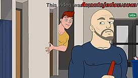 desenho gay sexo sujo na faculdade