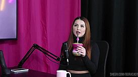 Safada gets naked, pussy licked, wet after talking fetishes.