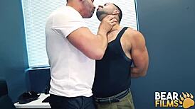 BearFilms Tyler Reed Barebacks Hairy Teddy Torres in Wild Action