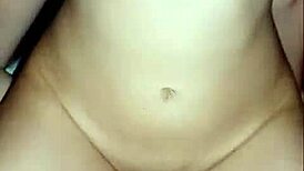 The best friend's little sister rides a professional and swallows cum at 18