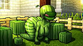 hornycraft parody warden wants steve's cock in yoga pants