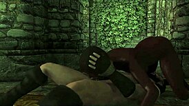 the dragonhorn vol0 with monster anime hentai action