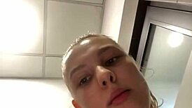 Squirting and MASTURBATING Hard in Public Gym Session