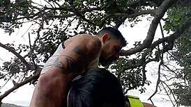 Take it, sex at the dam with horny guys?