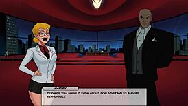 hey, in dc comics something unlimited part 104, leash training with young brunette