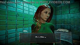 Sex zone features all nude sex scenes with big tits in anime hentai game.