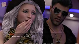 summers gone 91: an exciting anime game hentai episode!