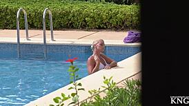 I can't believe my hot milf neighbor fucks my virgin cock hard