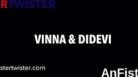 Slutty Lezzie Hotties Fist Fuck Tight Cunts and Assholes