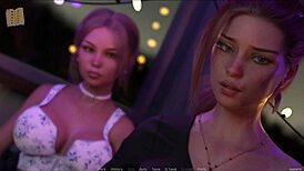 summers gone 91: an exciting anime game hentai episode!