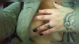 I provoked uber to play with my pussy!