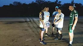 suruba with brazilian football boys gets wild and free