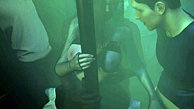 I felt wild fucking hot pussy at the club in 3D hentai group sex