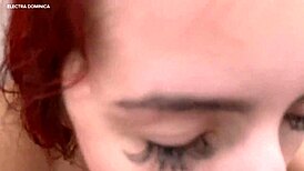 Brazilian Redhead Stunner Seduces Me for Outdoor Beach Action