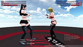 kinky fight club tiffany vs julia dancing