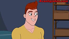 desenho gay sexo sujo na faculdade