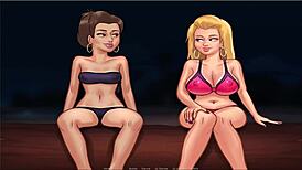 Summer Time Saga Unc Part 36 - Beach Fun