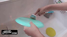 Harmony Wonder PRACTICES POCKET PUSSY With STEPSISTER In MISSIONARY And DOGGYSTYLE