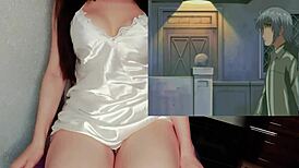 waitresses with big tits heat up clients in hentai cosplay!