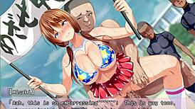 Kanojo Becomes Team Manager for Sex in Hentai Orgy Game