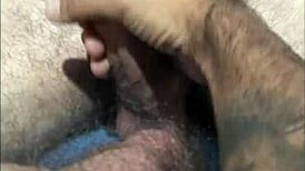 me and my boy having some bareback fun with handjob?