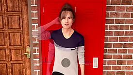 산타 카운티 생활 파트 6에서 레드헤드 걸레 세게 박아