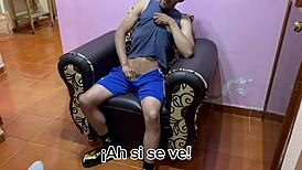 Huge dick hetero turns gay in casting