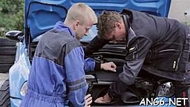 Electrifying doggy pounding session!