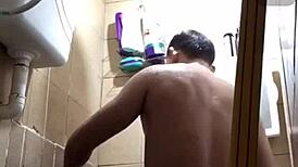 horny gay friend enjoys big monster cock fetish with girlfriend