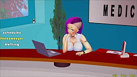 The caretaker part 2 involves big ass tits creampie blowjob in 3d anime hentai