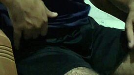 indian desi guy jerks off in homemade clip