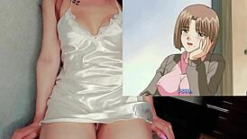 waitresses with big tits heat up clients in hentai cosplay!