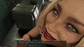 Reagan's Big Tits Lead To Creampie In Space