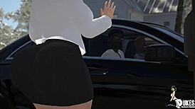 Freaky bbc conquers fat curvy anime babe in 3d!