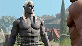 Baldur's Gate 3 Naked Halsin Gay Sex