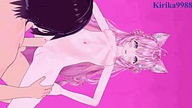 Hakui Koyori & Hoshimachi Suisei Seks Panas - Hololive Vtuber Hentai