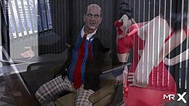 Hey, chubby girl wants a promotion in this anime game! 😊