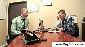 Office twink sparks curiosity with unexpected moves in private setting